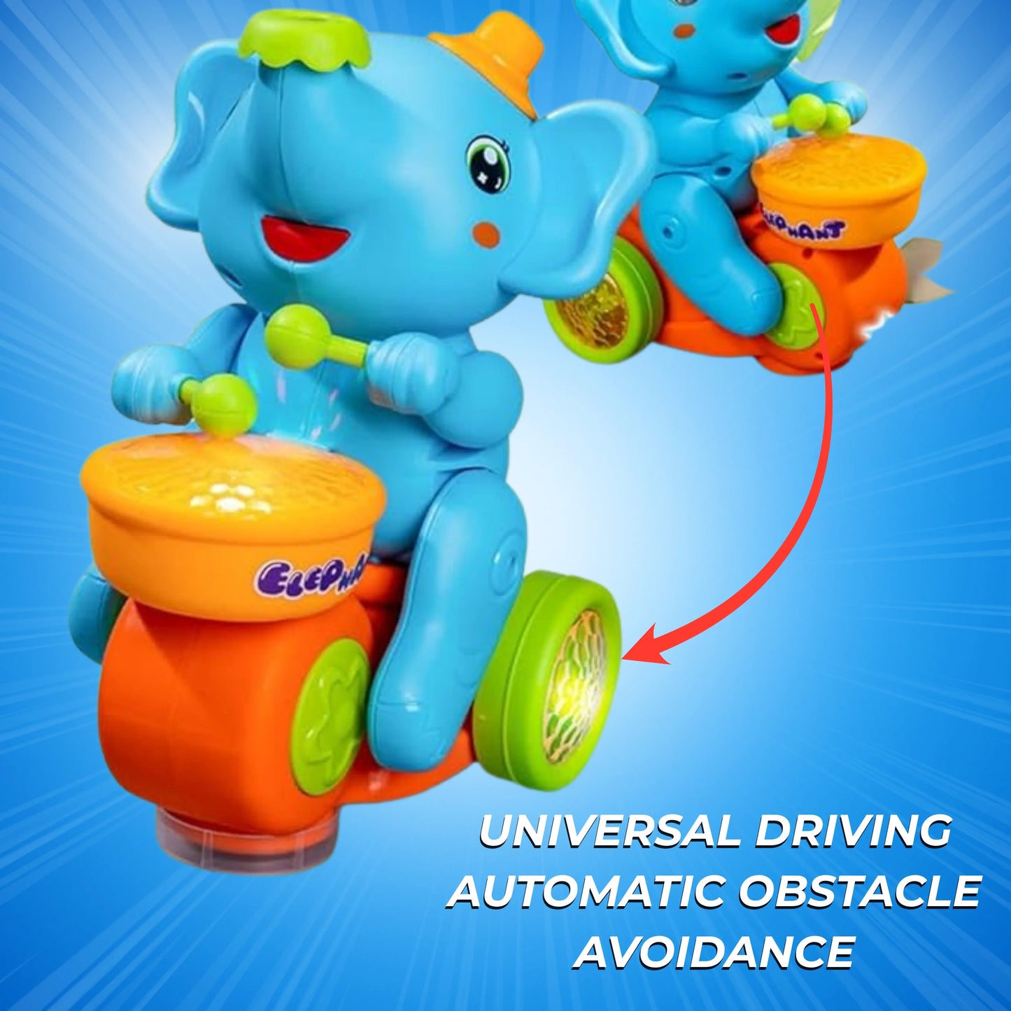 Filio's Educational Musical Elephant Toy