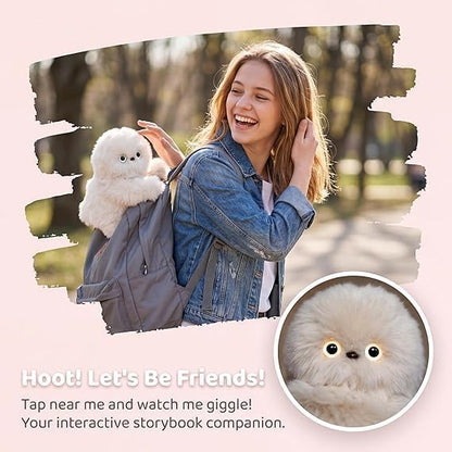 Filio™ AI Shy Mirumi™ Interactive Companion Toy | Cute AI Plush Robot for Kids & Adults