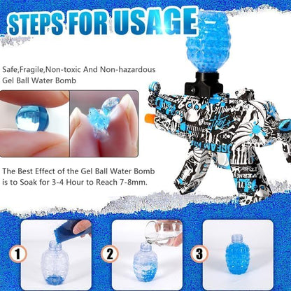 TurboShot Electric Gel Blaster Gun for Kids & Teens