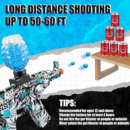 TurboShot Electric Gel Blaster Gun for Kids & Teens