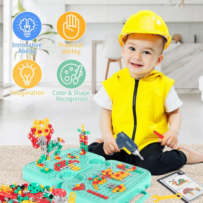 Filio Little Engineer™ DIY Montessori Tool Kit 224 PCS