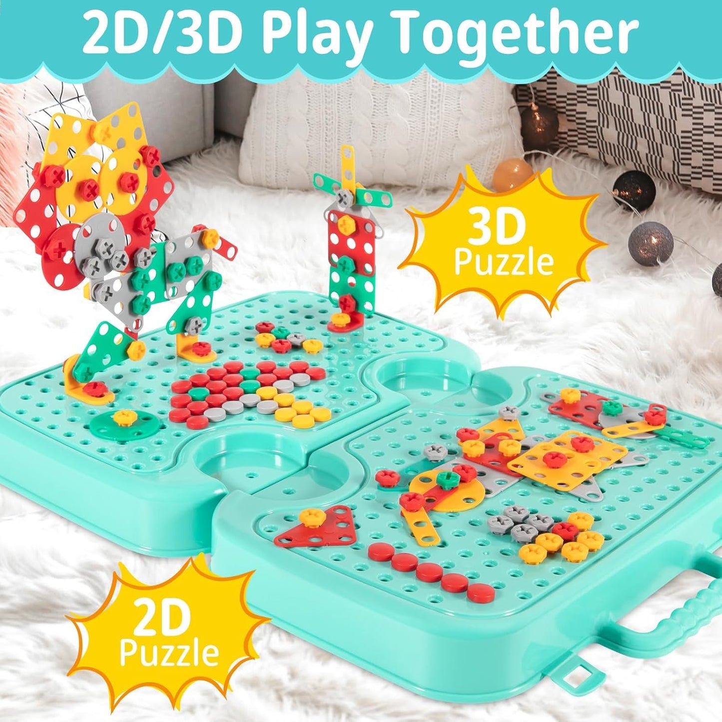 Filio Little Engineer™ DIY Montessori Tool Kit 224 PCS