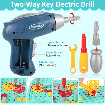 Filio Little Engineer™ DIY Montessori Tool Kit 224 PCS