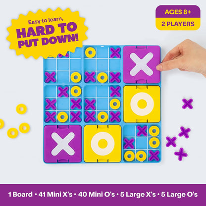 Filio MasterMind™ 9-Board Tic Tac Toe Strategy Game