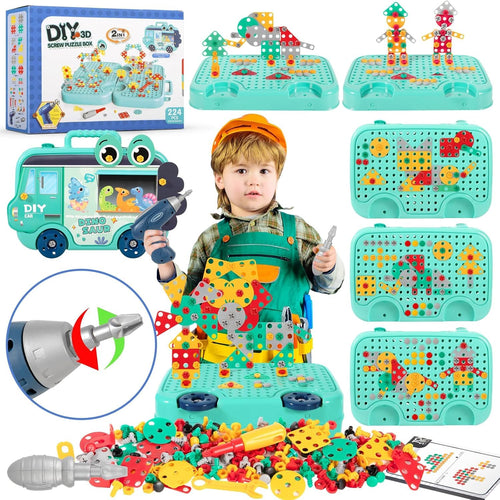 Filio Little Engineer™ DIY Montessori Tool Kit 224 PCS