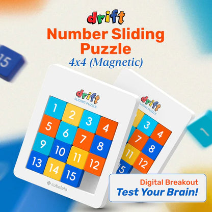 NumoShift™ – Smart Sliding Puzzle That Builds Focus & Logic