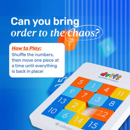 NumoShift™ – Smart Sliding Puzzle That Builds Focus & Logic