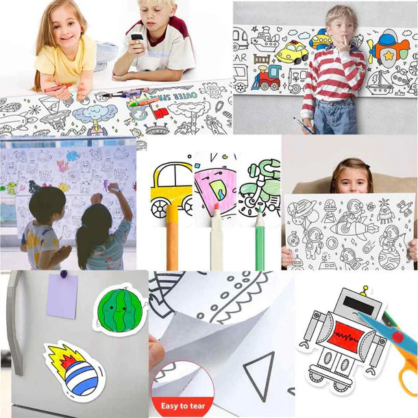Doodle Graffiti Art Roll