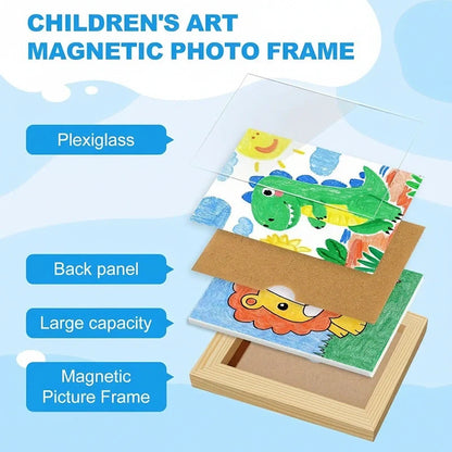 Kids Artwork Display & Storage Frame - A4