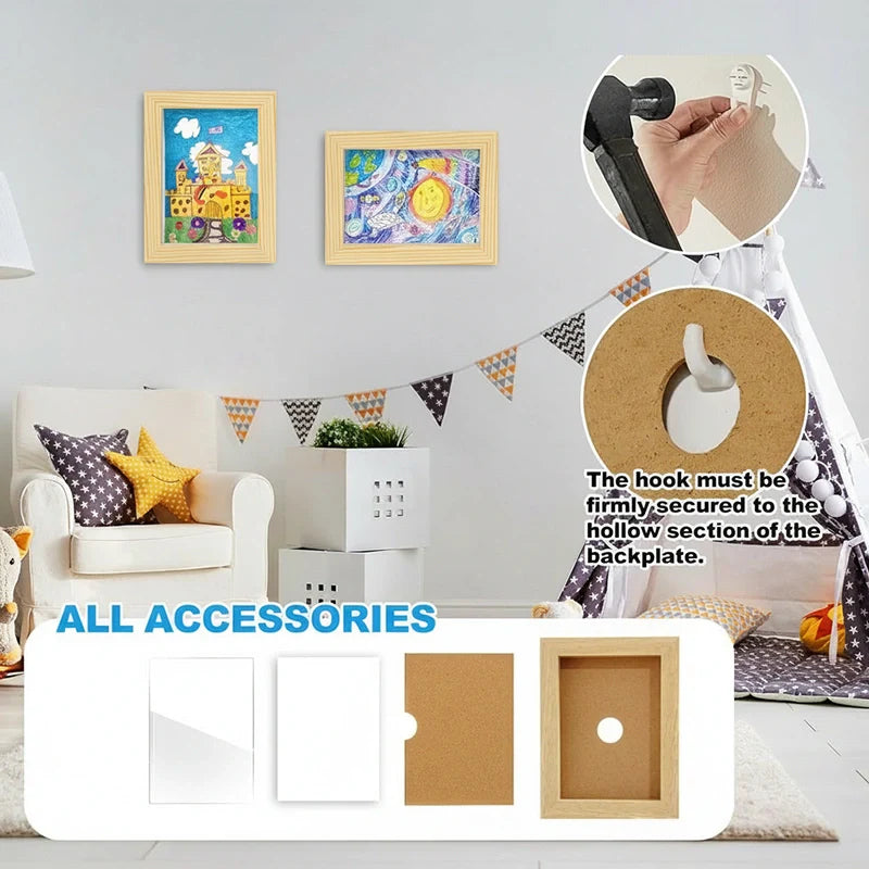 Kids Artwork Display & Storage Frame - A4