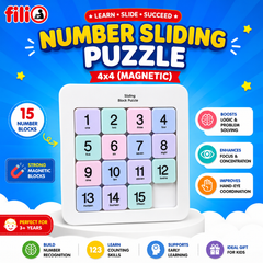 NumoShift™ – Smart Sliding Puzzle That Builds Focus & Logic