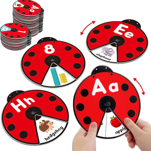 FILIO SpinLearn™ – Montessori Rotating Flash Card Learning Toy (Ages 2–5)