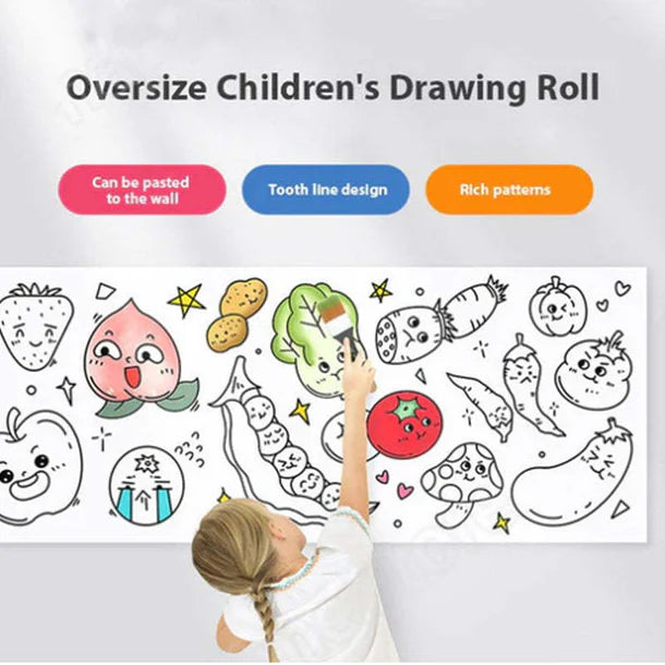 Doodle Graffiti Art Roll