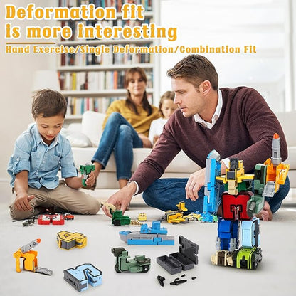 Kidology NumberBot Transformers Set