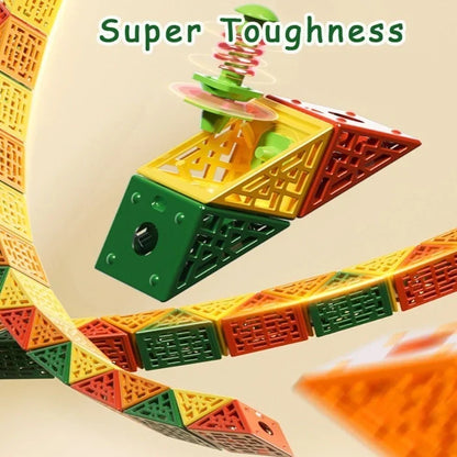 QiYi Geometric Magic Snake Cube Puzzle (24 Blocks) - Cuberkart