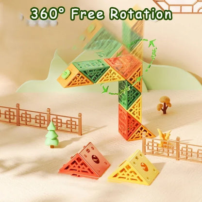 QiYi Geometric Magic Snake Cube Puzzle (24 Blocks) - Cuberkart