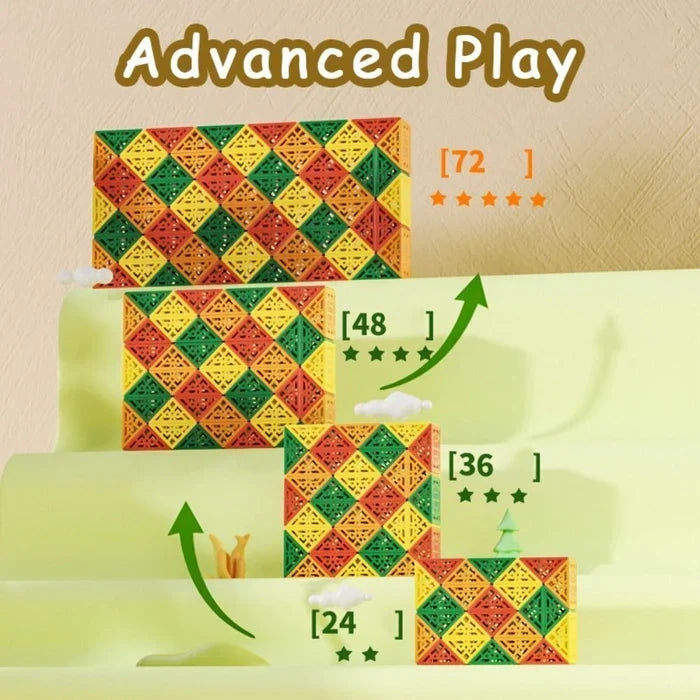 QiYi Geometric Magic Snake Cube Puzzle (24 Blocks) - Cuberkart