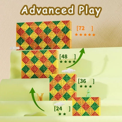 QiYi Geometric Magic Snake Cube Puzzle (24 Blocks) - Cuberkart