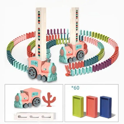 Kids's Domino Train Toy Set