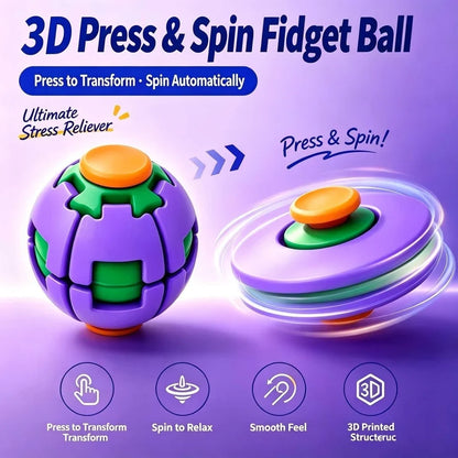 Filio™ SpinPop Fidget Ball — Buy 1 Get 1 Free 🎁